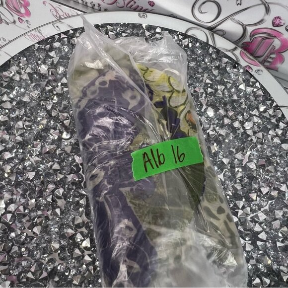 Jessica coverup dress butterfly’s tropical Vibrant Green and Purple Tunic - Picture 8 of 8